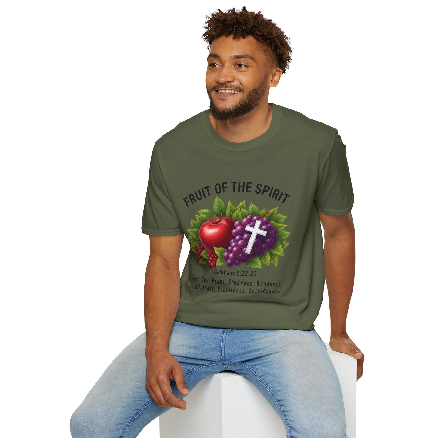 Fruit of the Spirit T-Shirt — Christian Bible Verse Faith Tee