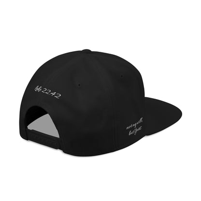 Snapback Hat — 'Surrender' Embroidered Streetwear Cap