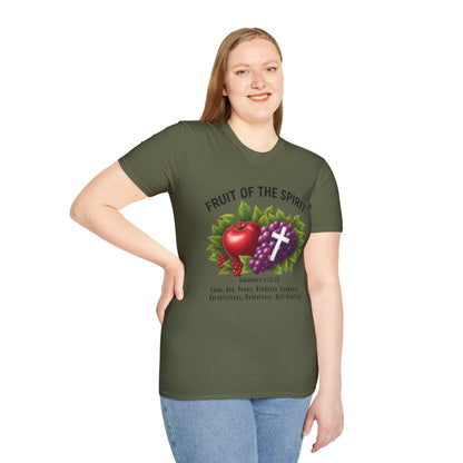 Fruit of the Spirit T-Shirt — Christian Bible Verse Faith Tee