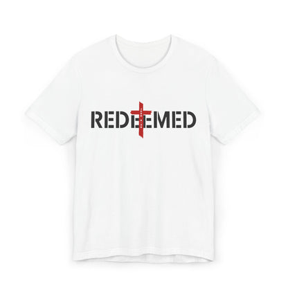 Redeemed T-Shirt — Christian Cross Faith Tee