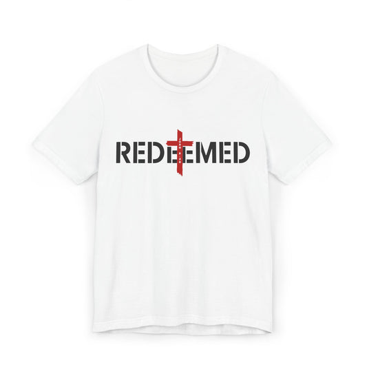 Redeemed T-Shirt — Christian Cross Faith Tee