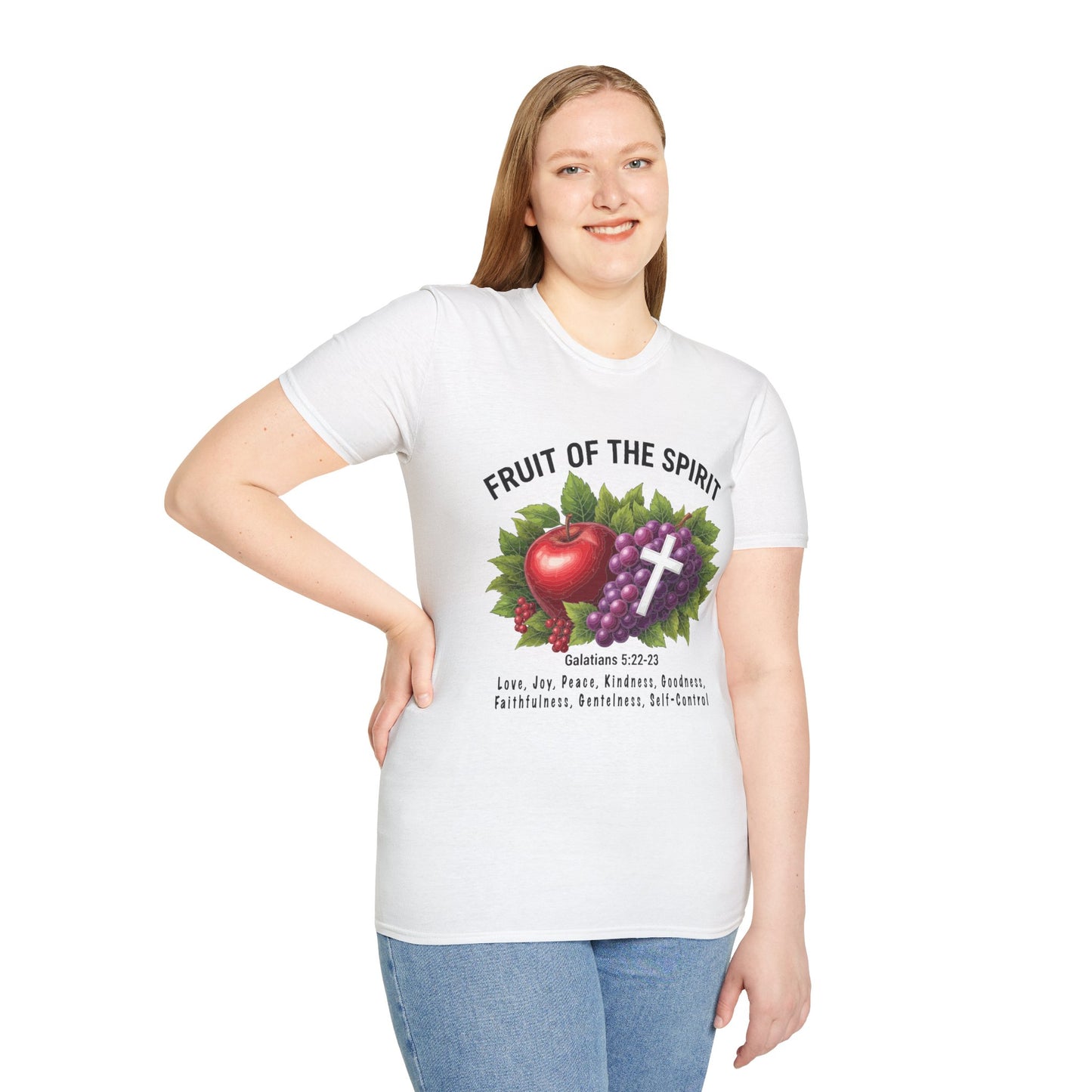 Fruit of the Spirit T-Shirt — Christian Bible Verse Faith Tee
