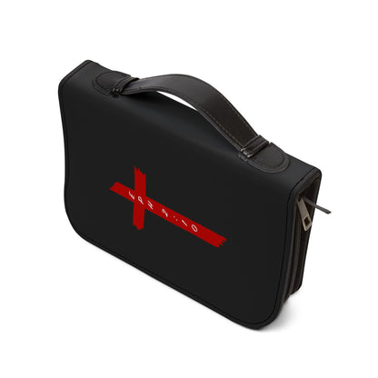 Bible Cover — "Created with Purpose" Zippered Scripture Case