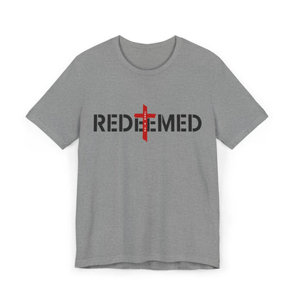 Redeemed T-Shirt — Christian Cross Faith Tee