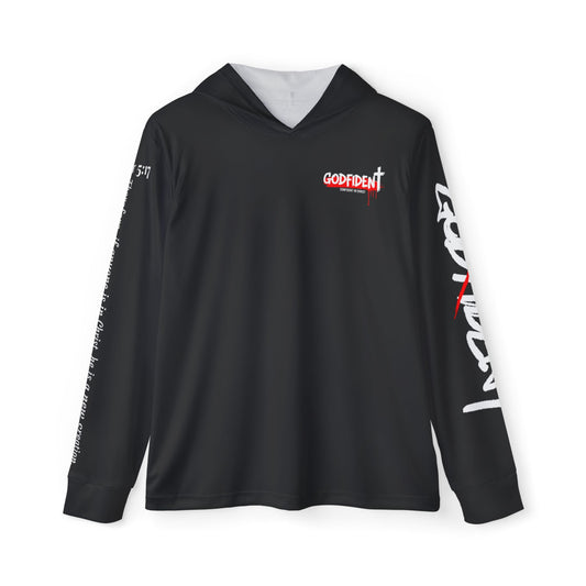 Godfident "Confident in Christ' (white lettering) Athletic Hoodie