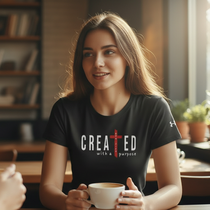 Two women sitting at a table in a cafe, enjoying coffee.
