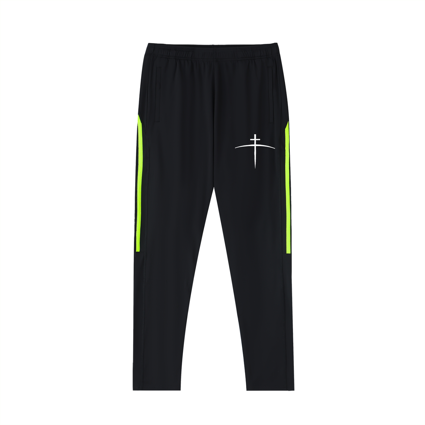 Cross on the horizon Side Stripe Running Pants