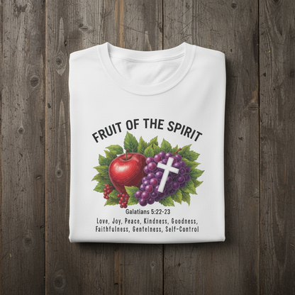 Fruit of the Spirit T-Shirt — Christian Bible Verse Faith Tee